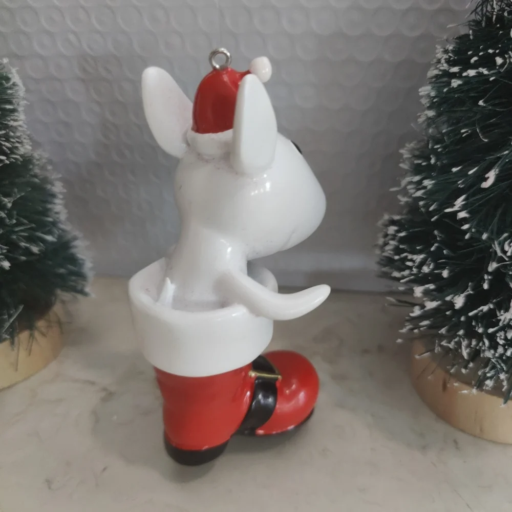 TARGET WONDERSHOP BULLSEYE THE DOG IN SANTA'S BOOT CHRISTMAS ORNAMENT 2024 T